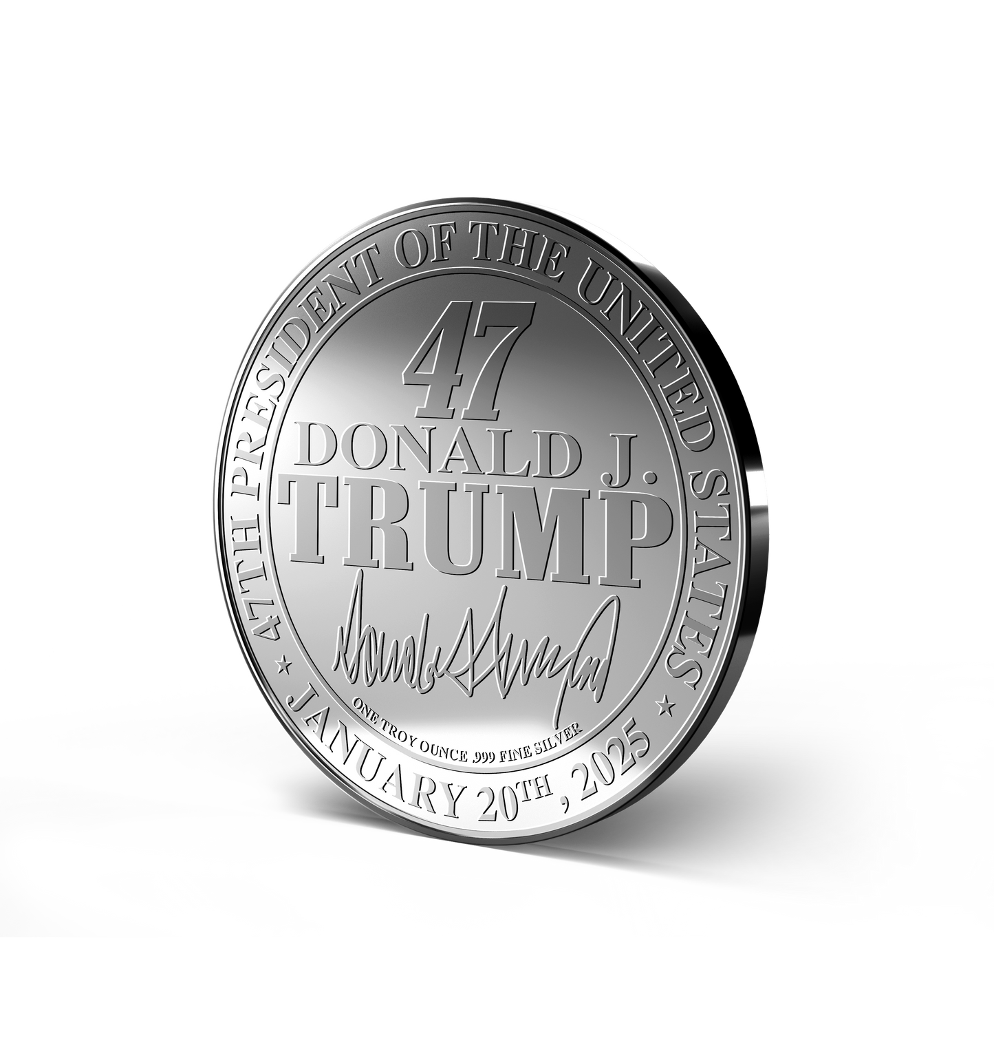 Trump Battle For The Republic 2024 Silver Coin