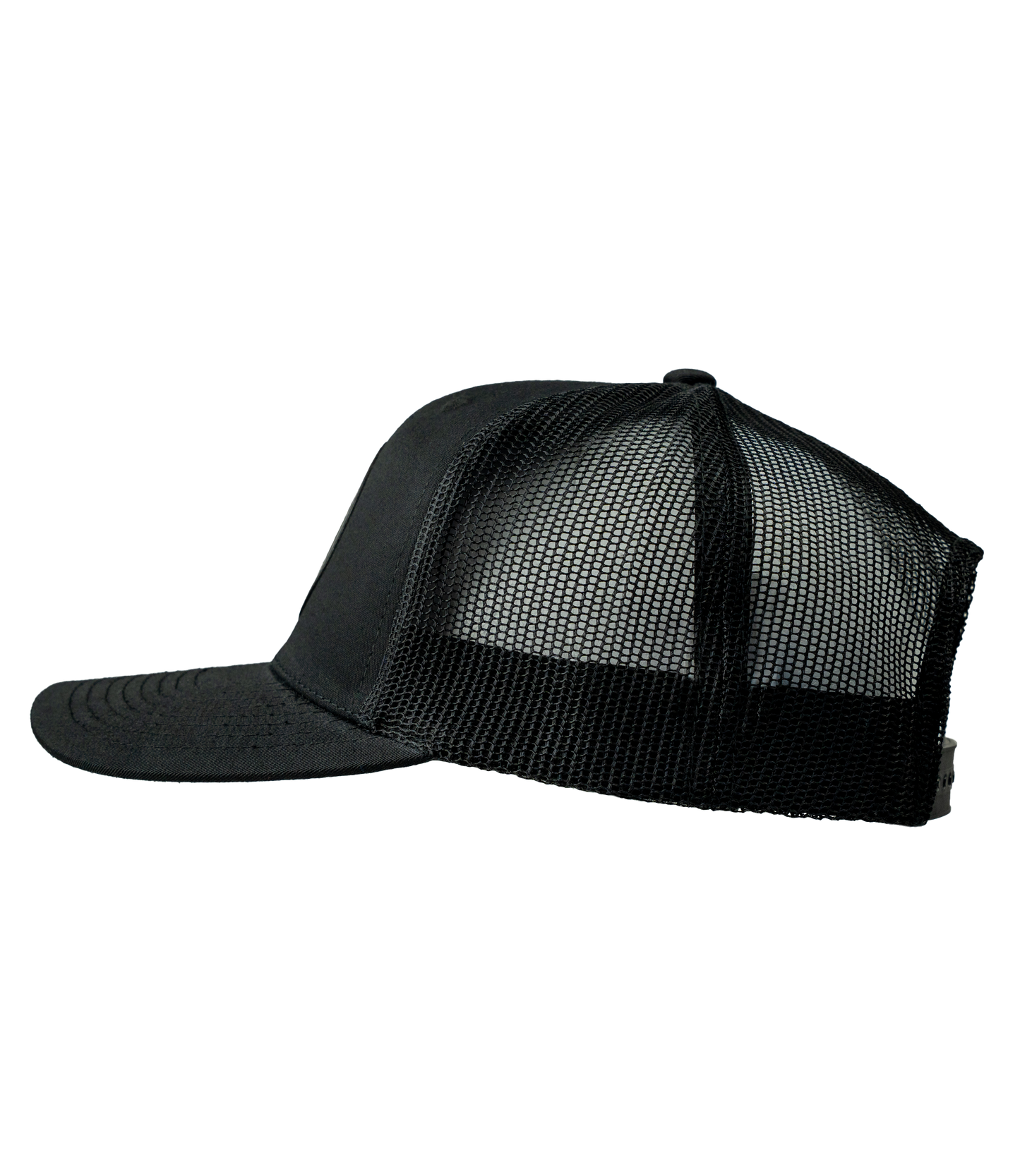 Obedience To God Circle Star Leather Patch Hat