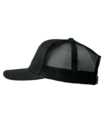 Obedience To God Circle Star Leather Patch Hat