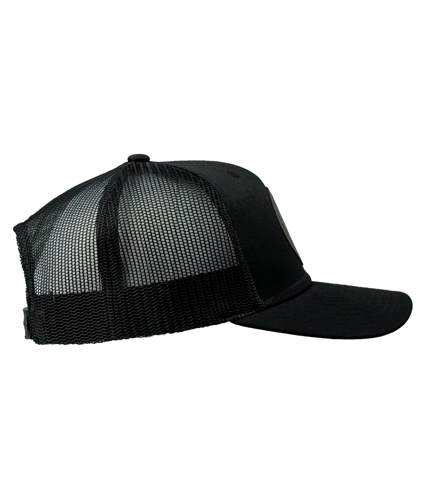 Obedience To God Circle Star Leather Patch Hat