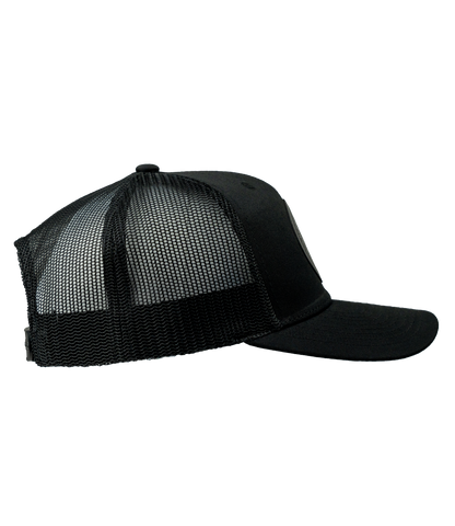 Obedience To God Circle Star Leather Patch Hat