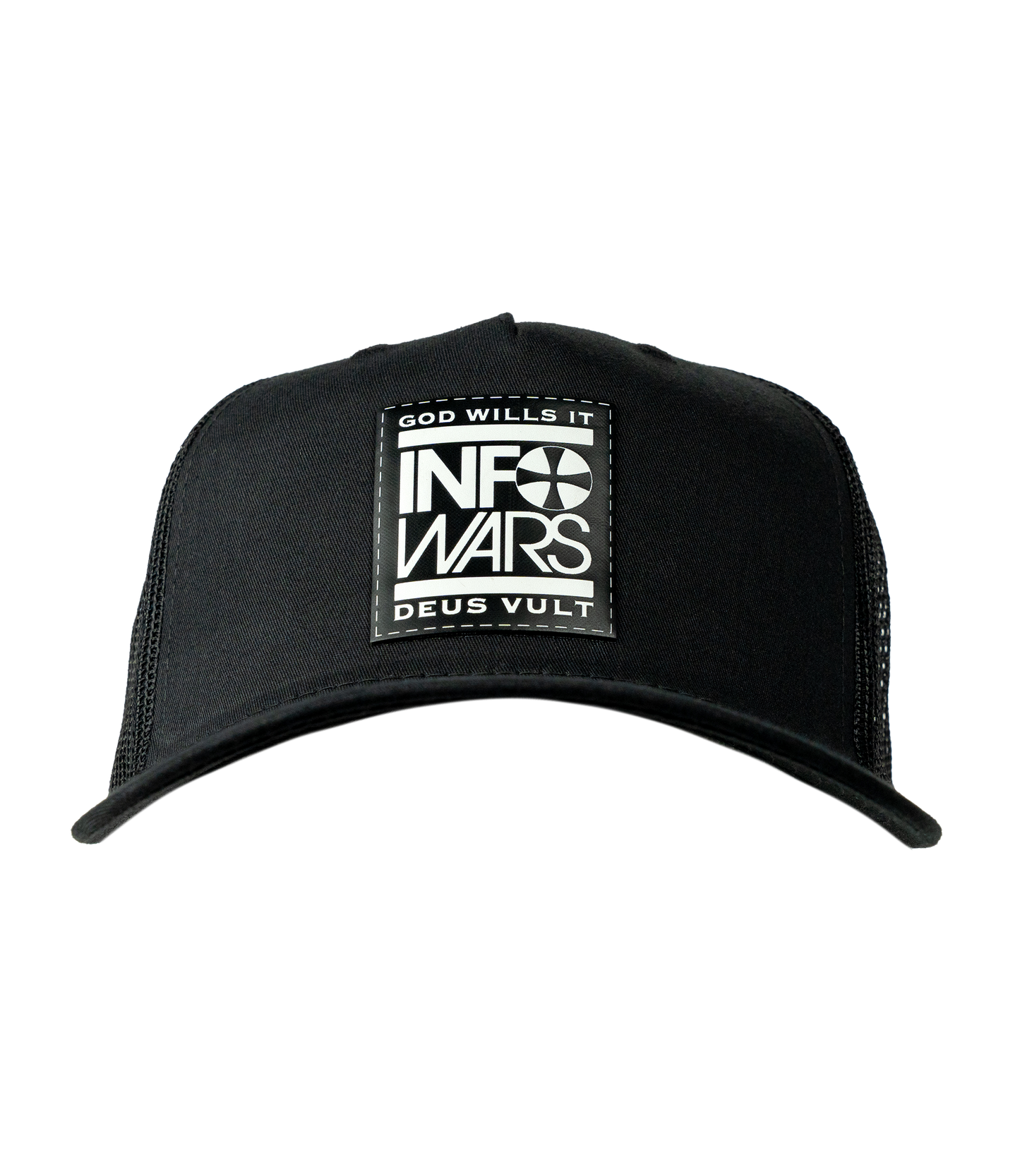"God Wills It" Infowars Leather Patch Hat
