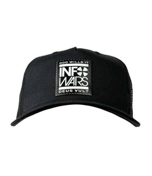 "God Wills It" Infowars Leather Patch Hat
