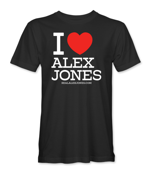 I Heart Alex Jones Limited Edition T-Shirt