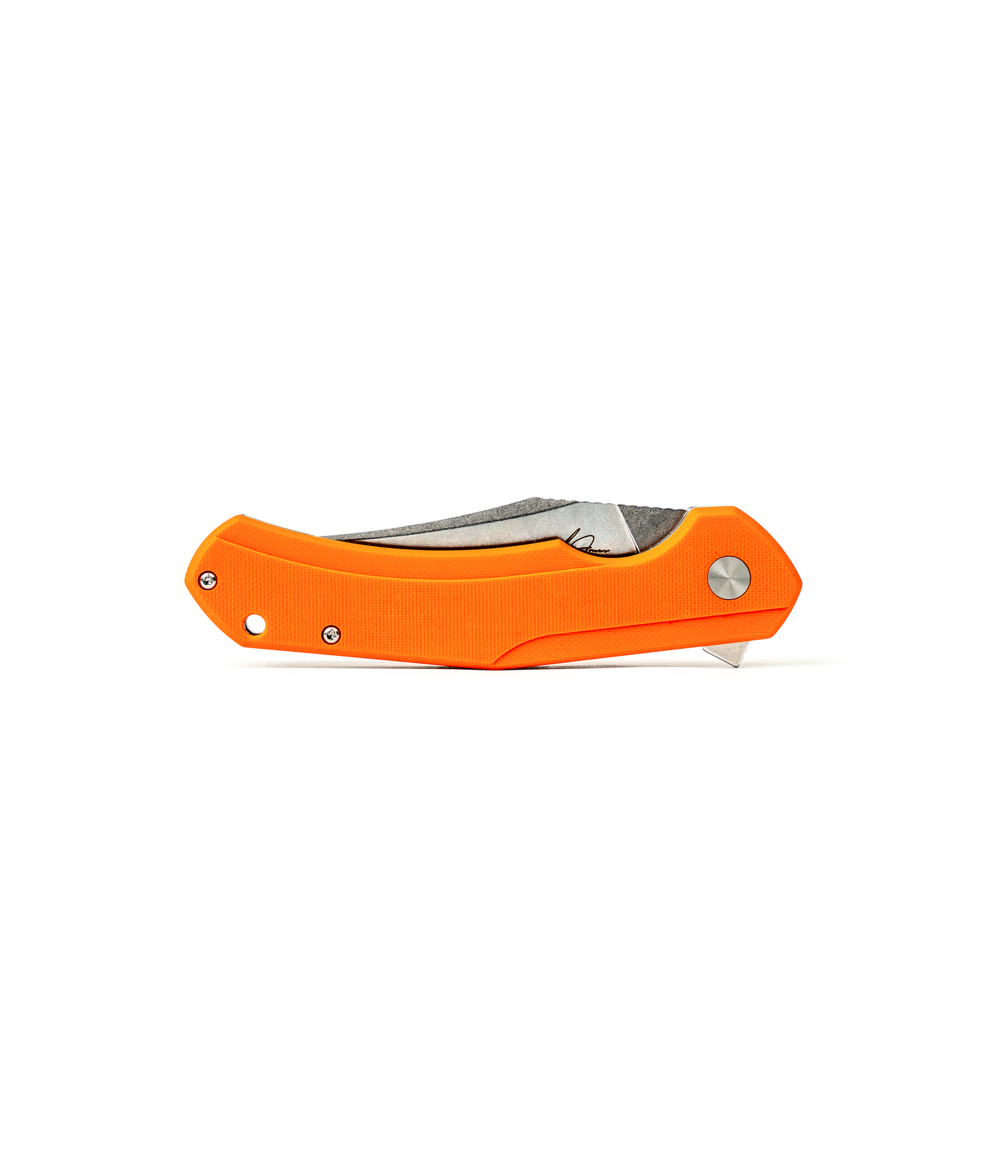 Alex Jones Burnt Orange Folding Blade