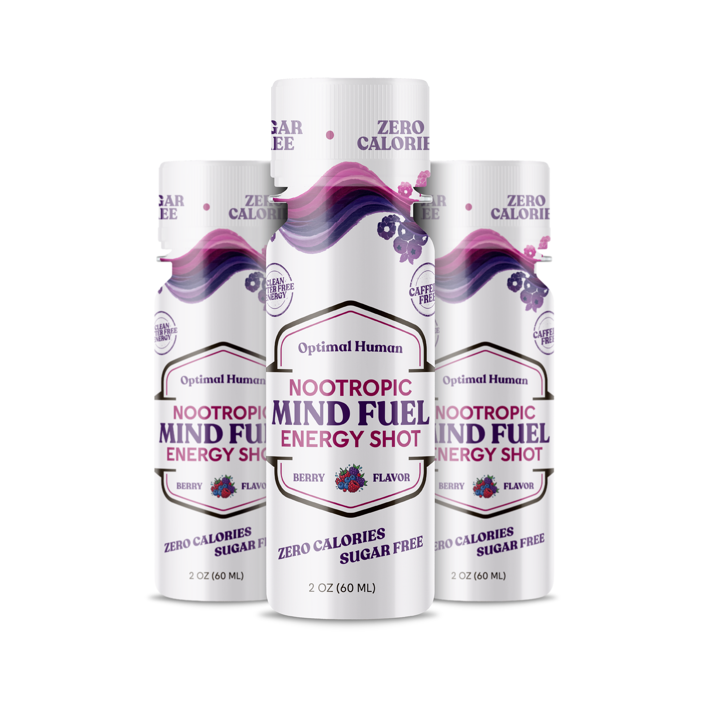 Optimal Human Mind Fuel - Nootropic Energy Shot (2oz Shot)