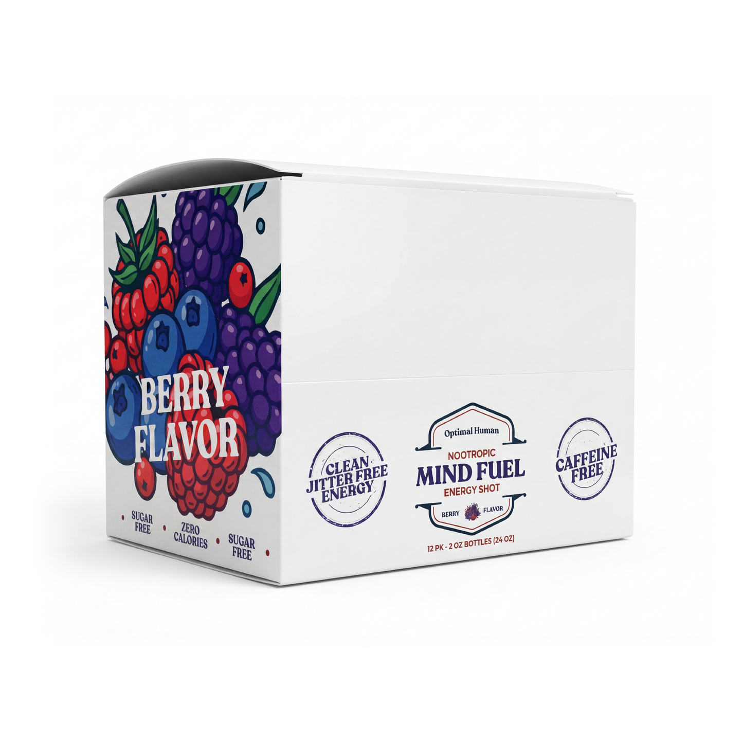 Optimal Human Mind Fuel - Nootropic Energy Shot (2oz Shot)