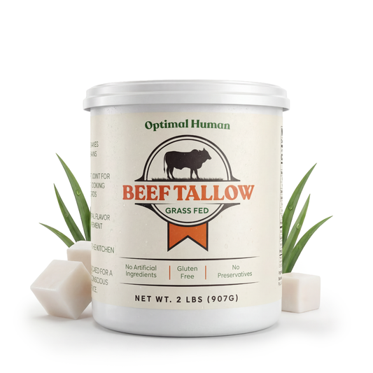 Optimal Human Pure Grass-Fed Beef Tallow