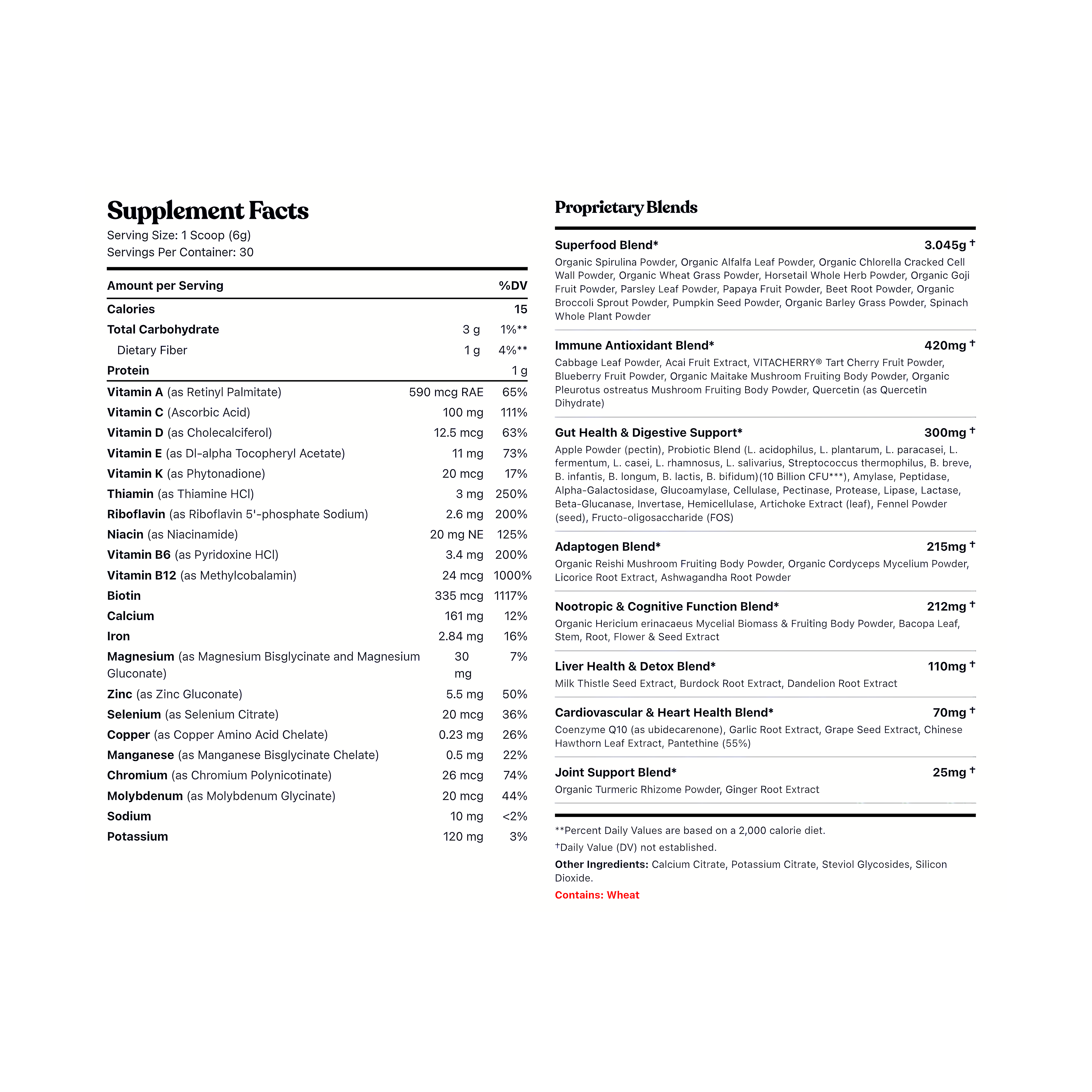 Optimal Human - Superfood Greens