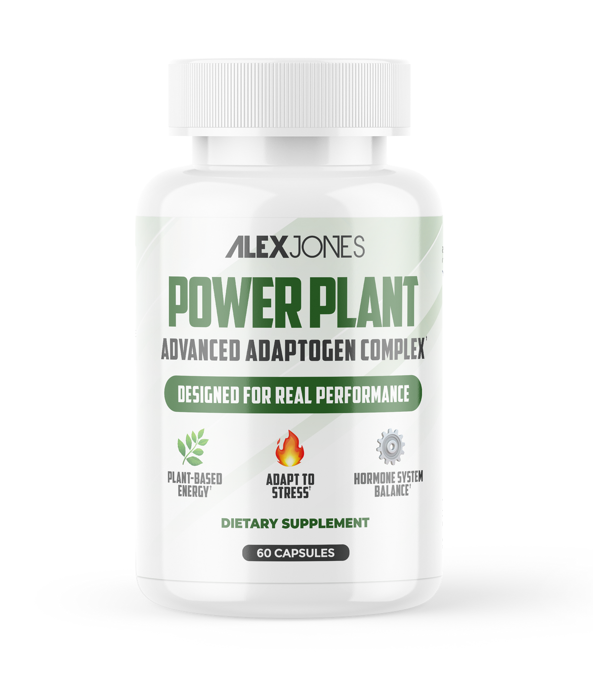 Power Plant - Advanced Adaptogen Complex (60 Capsules) (30 Servings)