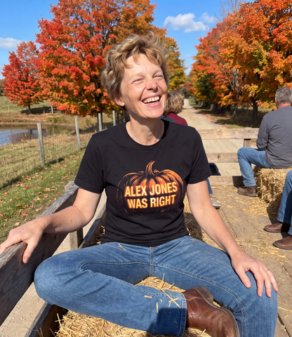 Alex Jones Was Right Pumpkin T-Shirt