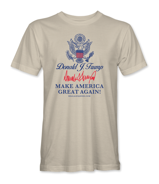 Trump Signature Make America Great T-Shirt