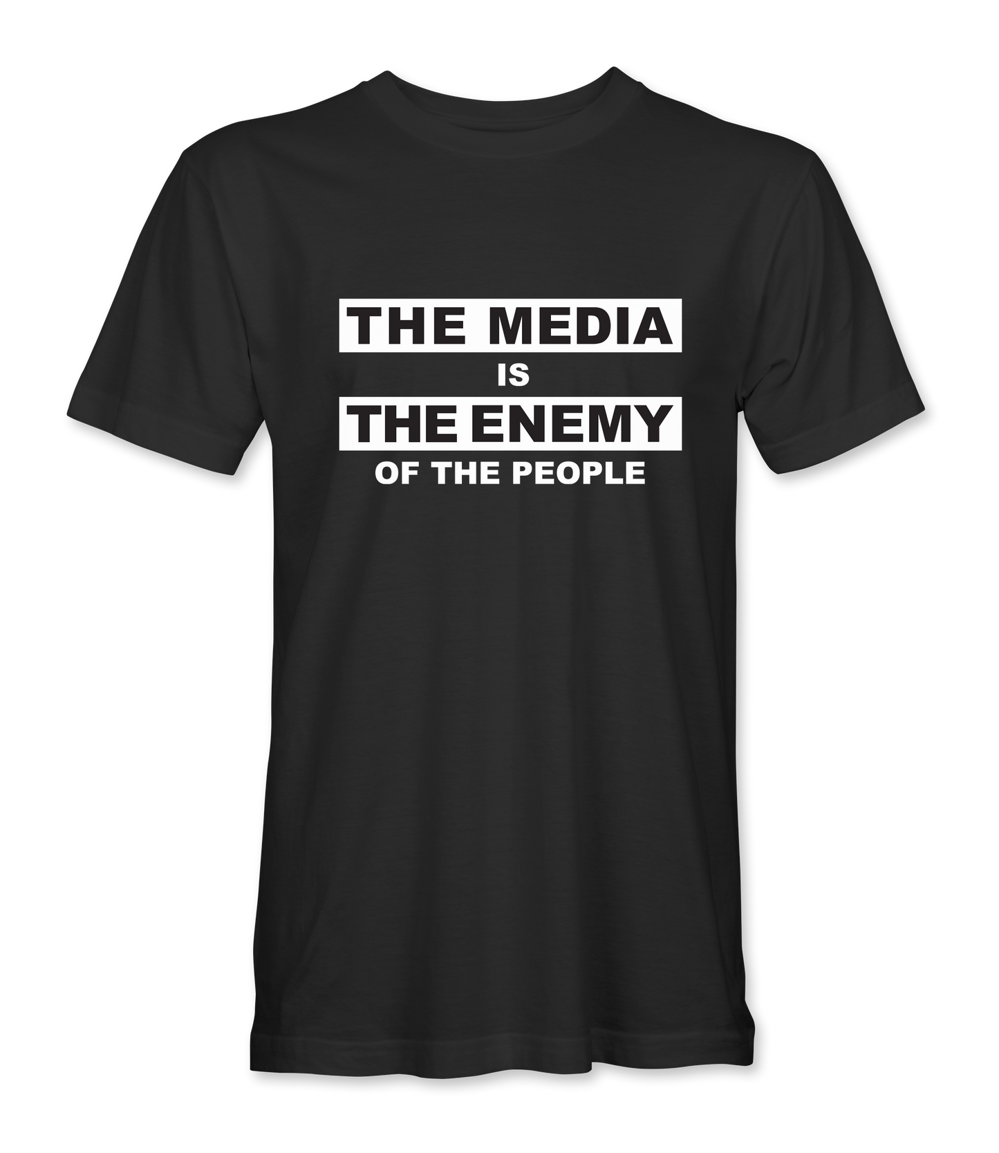 The Media Is The Enemy T-Shirt