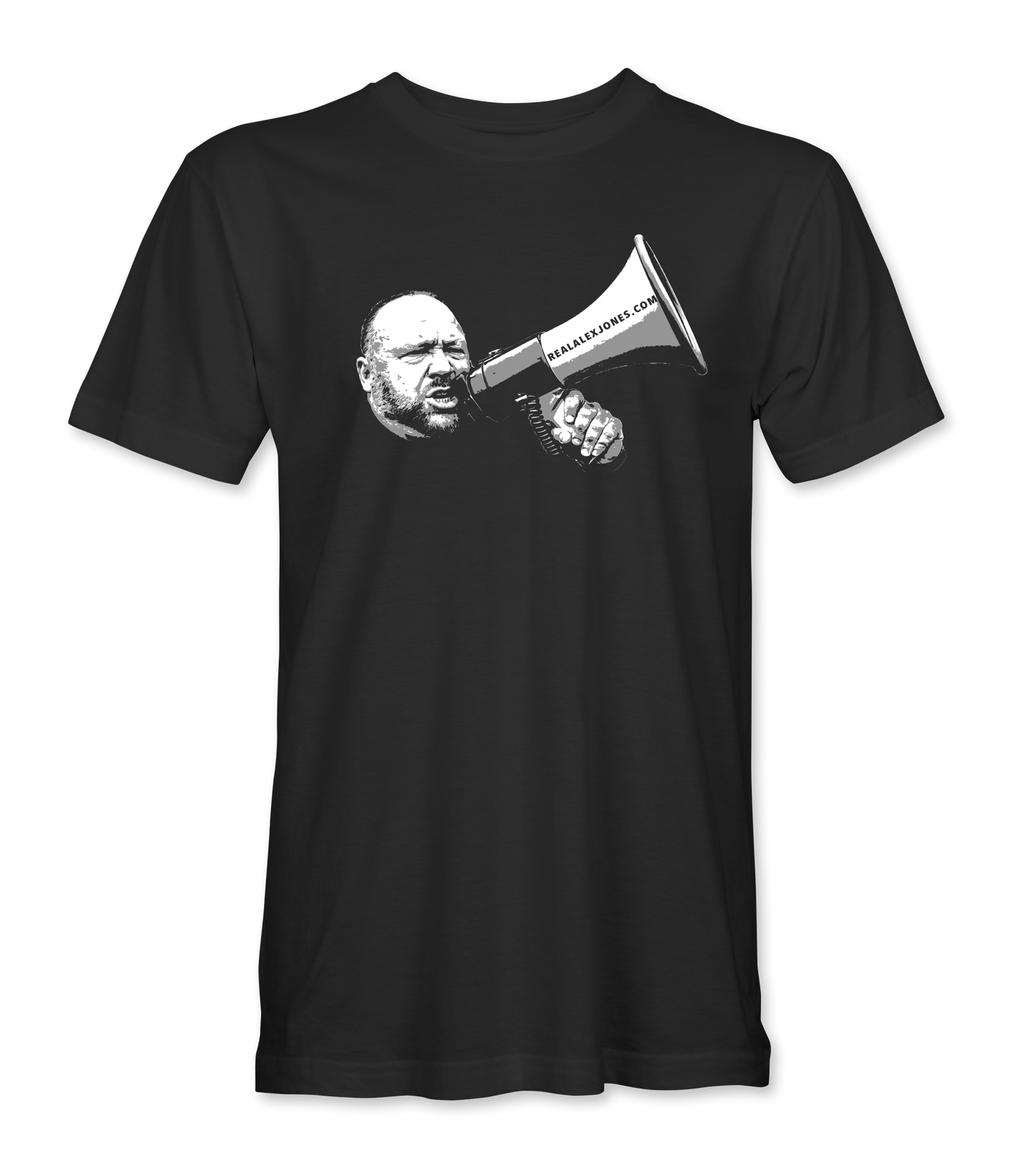 Alex Jones Megaphone T-Shirt