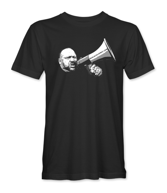 Alex Jones Megaphone T-Shirt