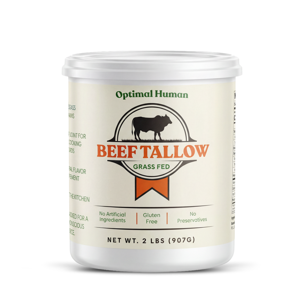 Pure Grass-Fed Beef Tallow – REAL AJ STORE