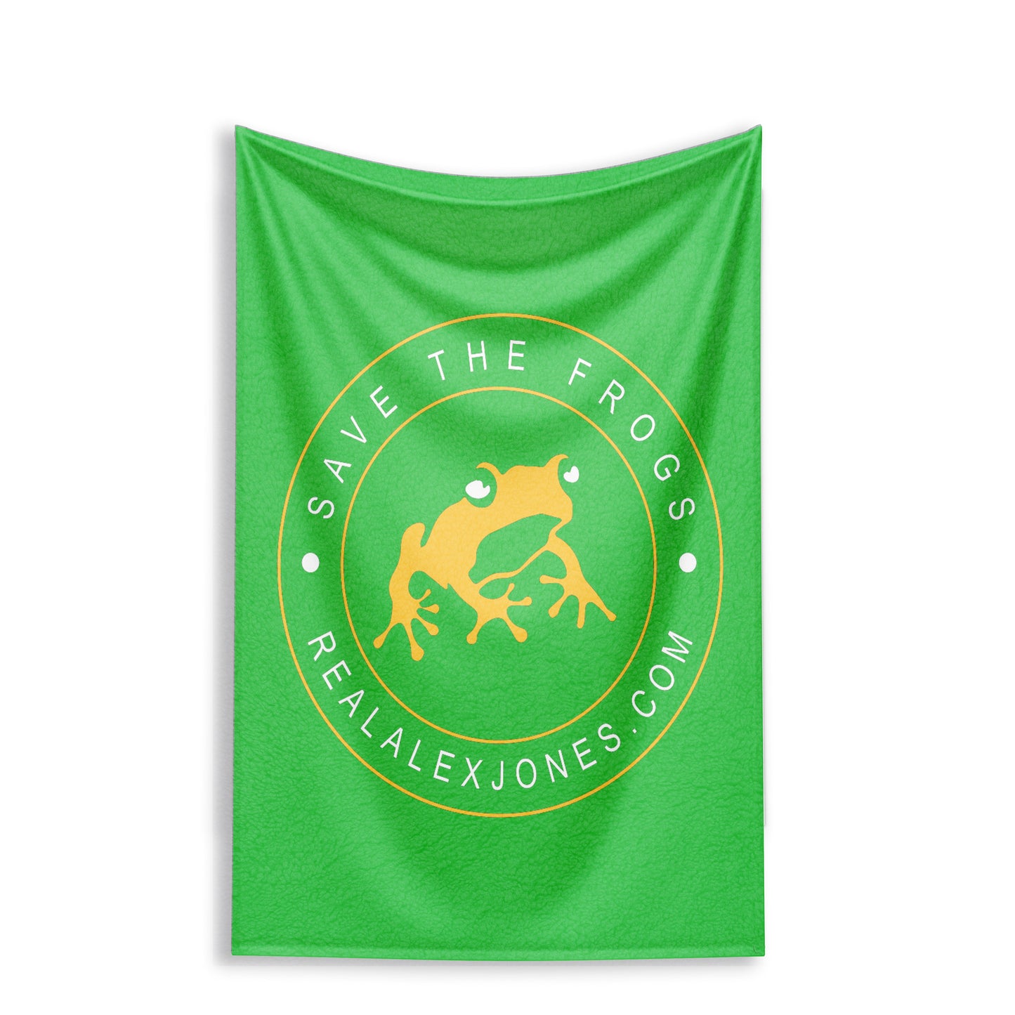 Save The Frogs Fleece Blanket