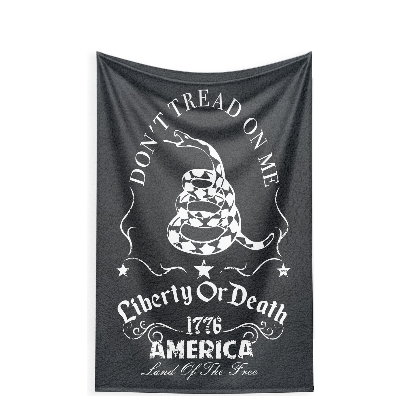 Don't Tread On Me Fleece Blanket