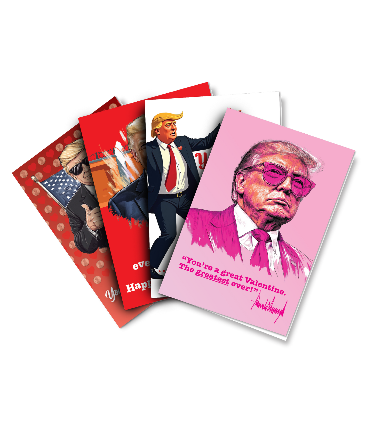 Patriotic Trump Valentine’s Day Card Bundle