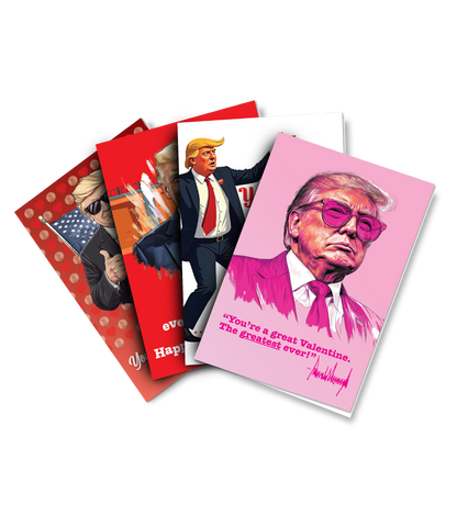 Patriotic Trump Valentine’s Day Card Bundle