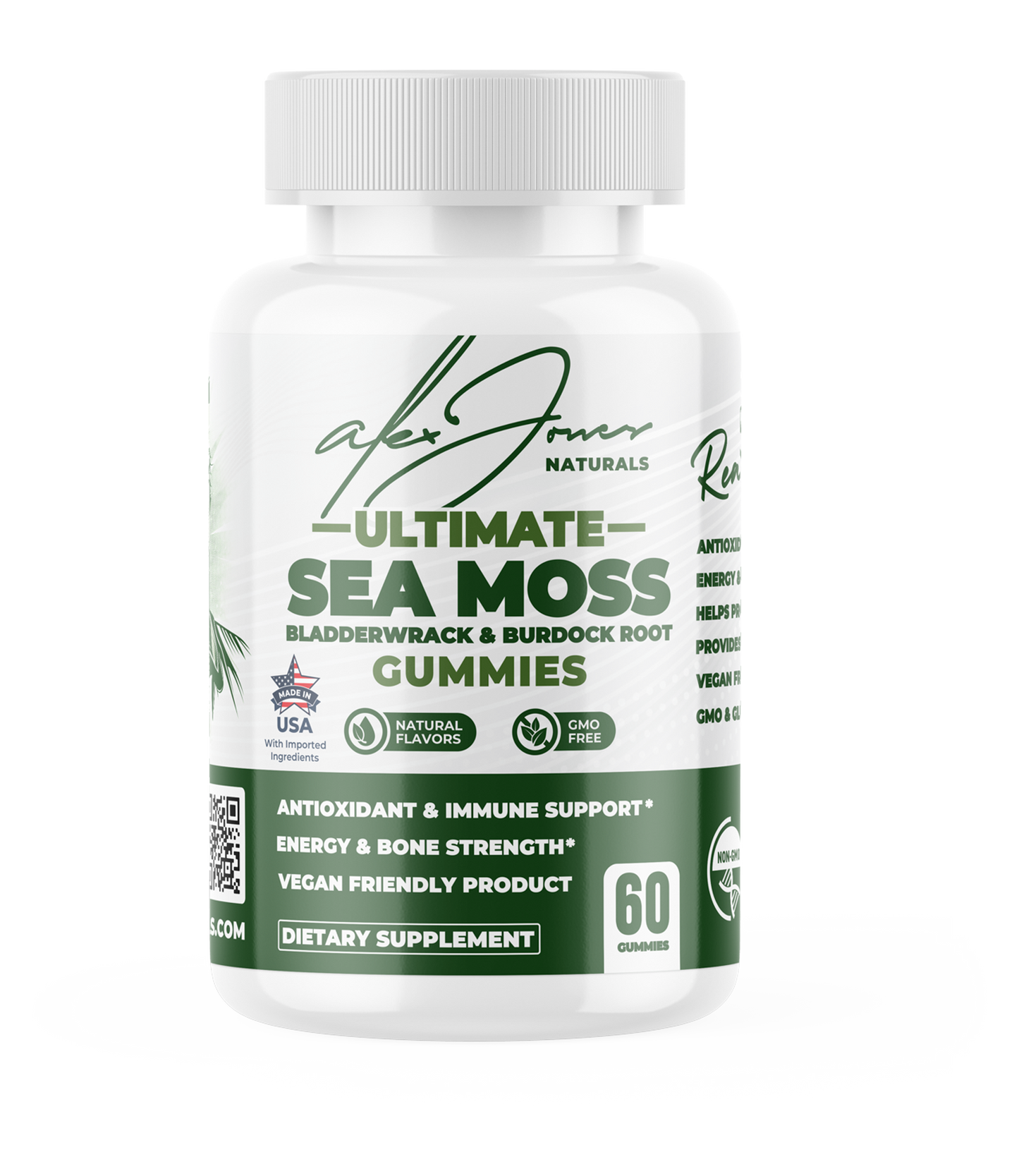 🎁 Ultimate Seamoss Gummies With Bladderwrack & Burdock Root (100% off)