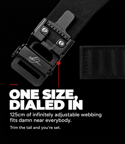 Premium Nylon Tactical Belt - Alex Jones Edition