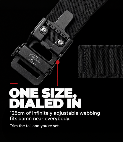 Premium Nylon Tactical Belt - 1776 Edition