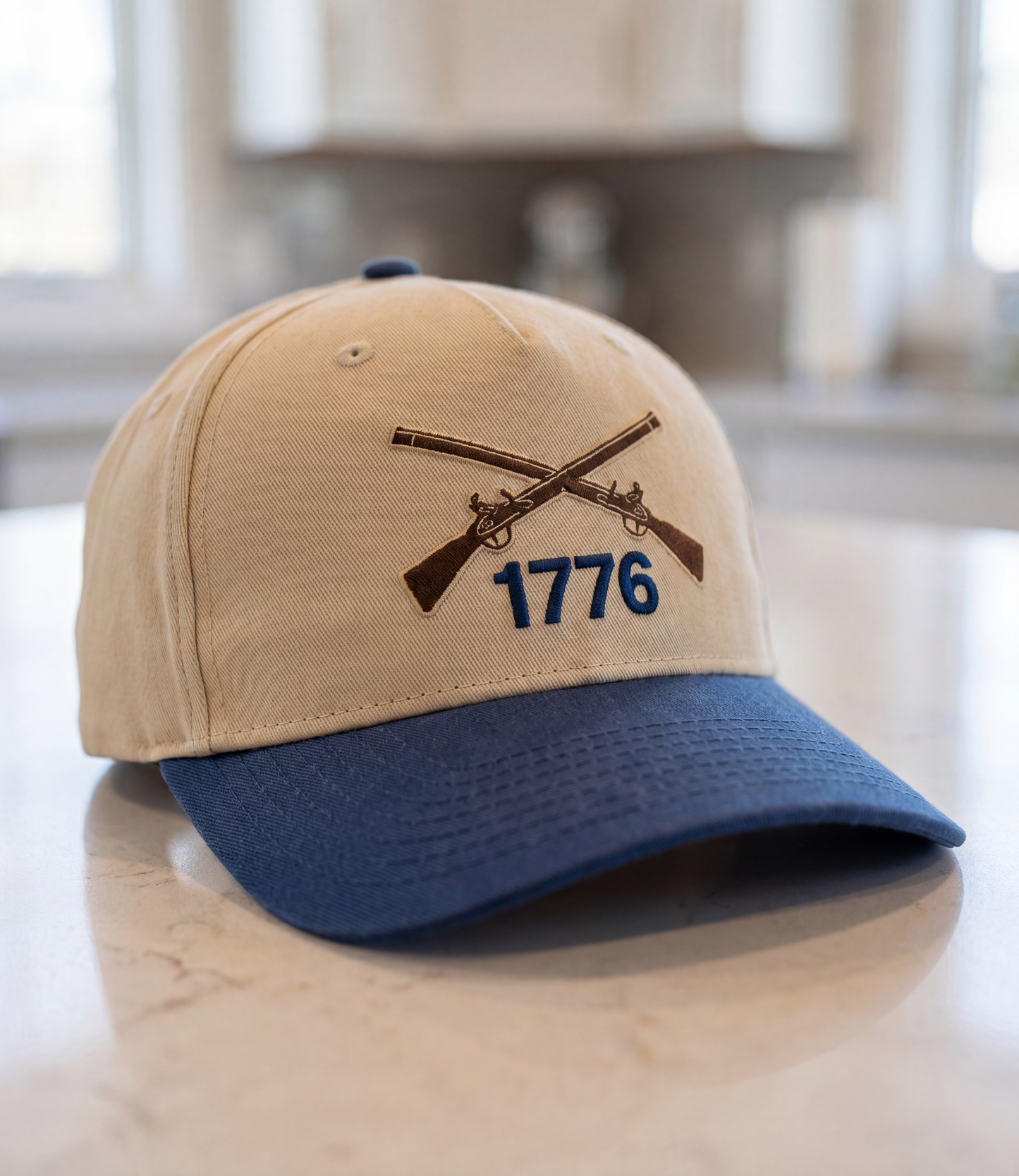 1776 Crossed Muskets Embroidered Hat