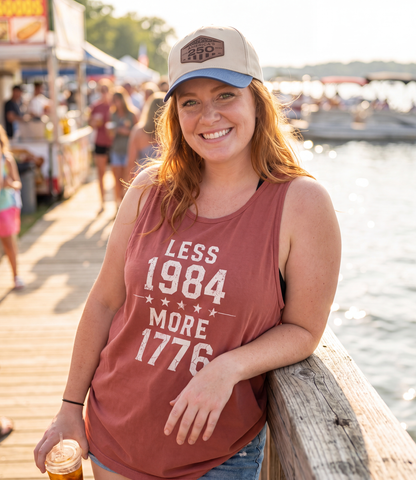 Less 1984 More 1776 Tank Top