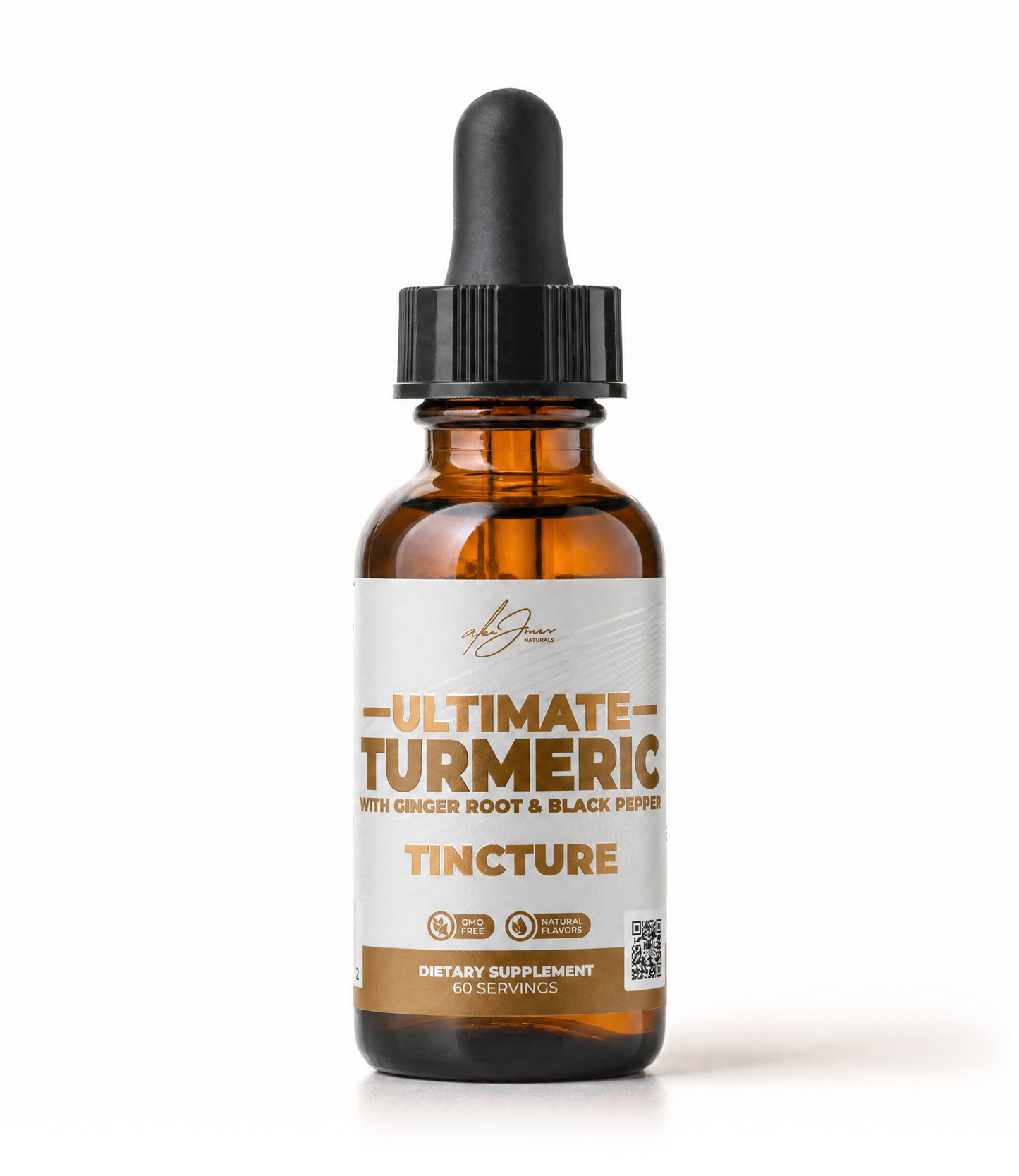 Ultimate Turmeric Tincture - Strongest Concentrate Available (2 fl. oz.) (60 Servings)