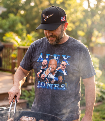 Alex Jones Retro Collage Limited Edition Vintage T-Shirt