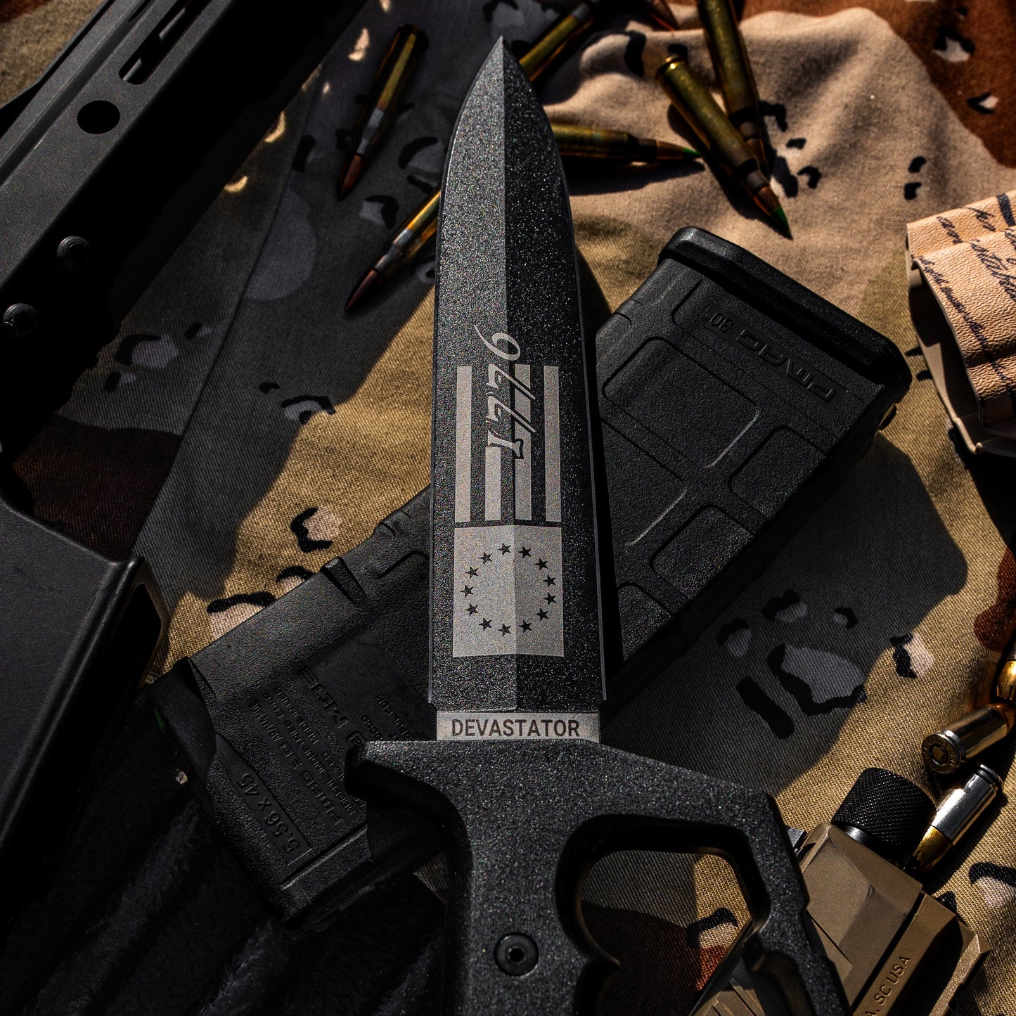 1776 Devastator Tactical Blade