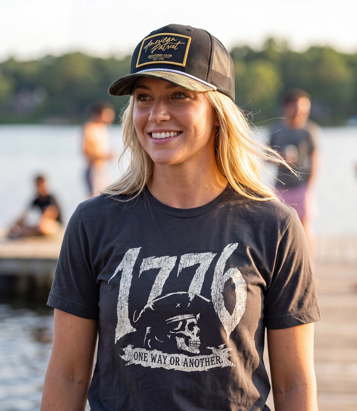 American Patriot Shooting Club Patch Hat