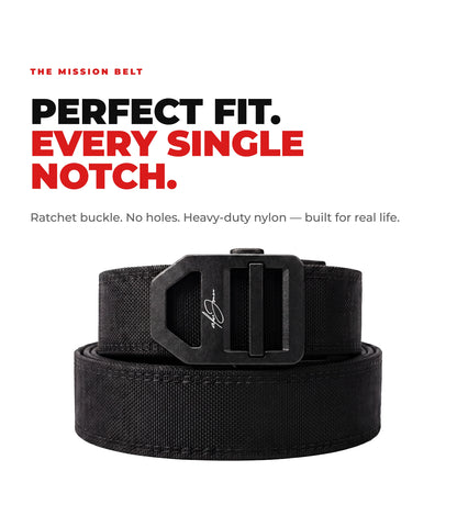 Premium Nylon Tactical Belt - Alex Jones Edition