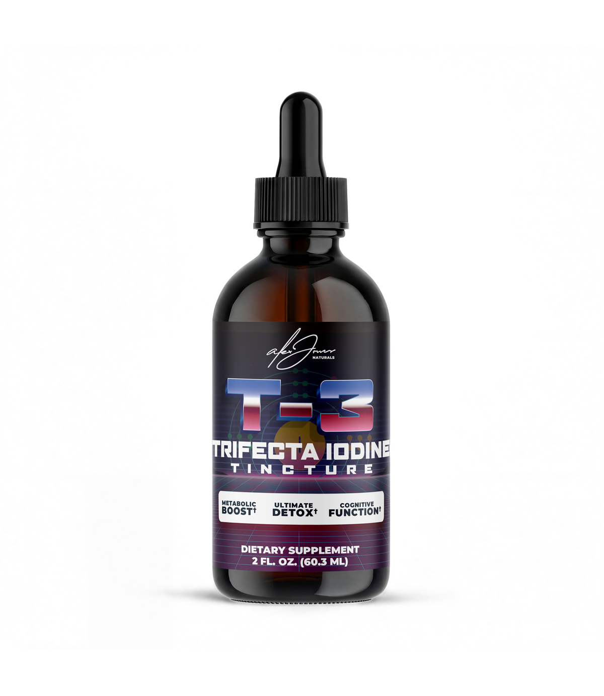T-3 Trifecta Iodine Tincture (90 Servings)