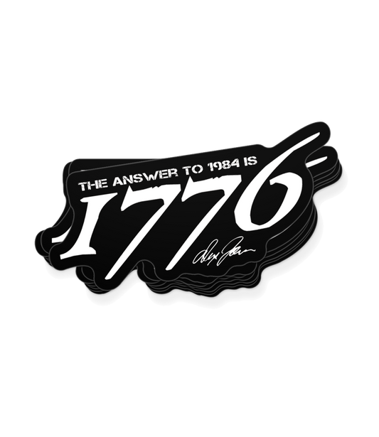 The Answer to 1984 Decal