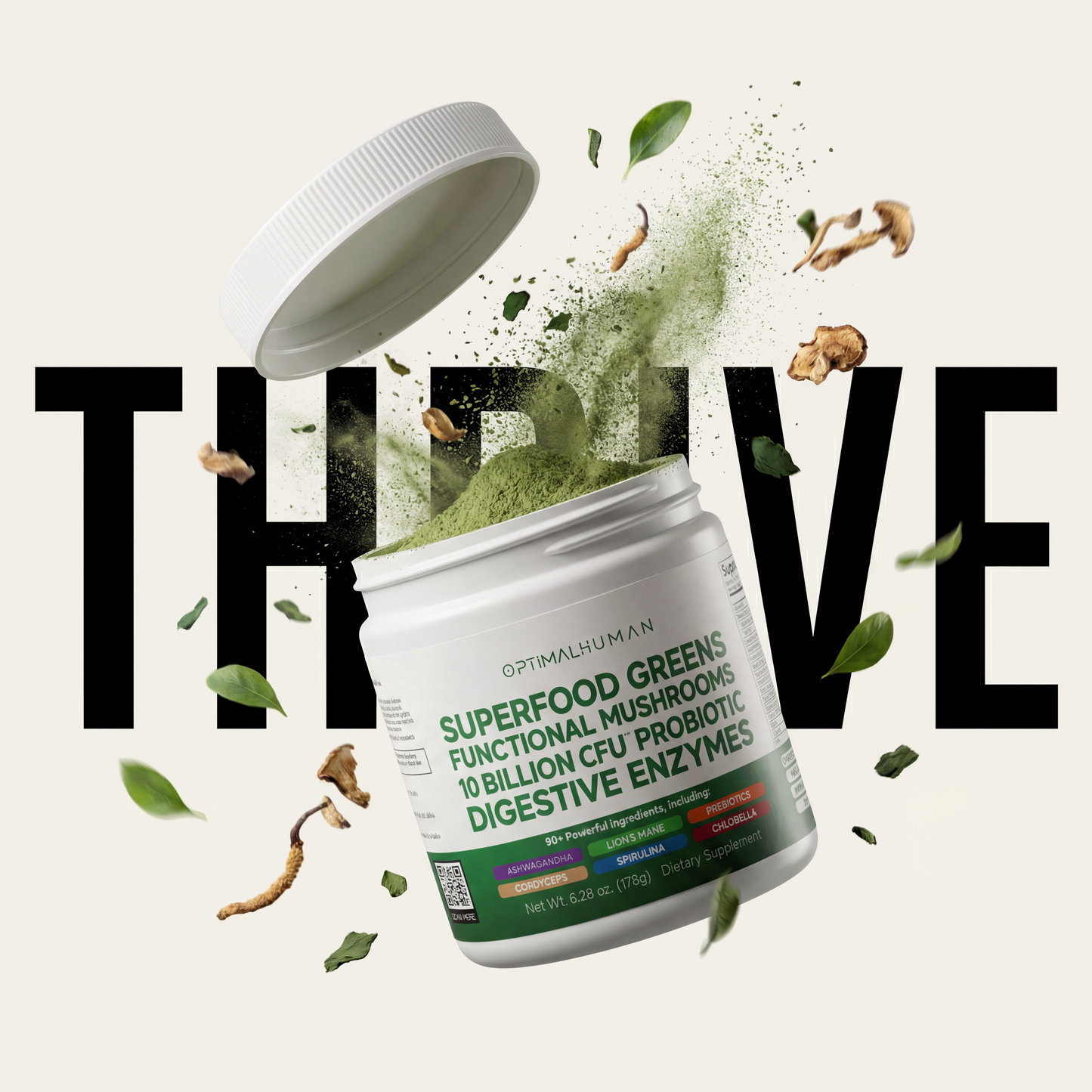 Superfood Greens Tub (30-Day Supply)