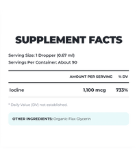 T-3 Trifecta Iodine Tincture (90 Servings)