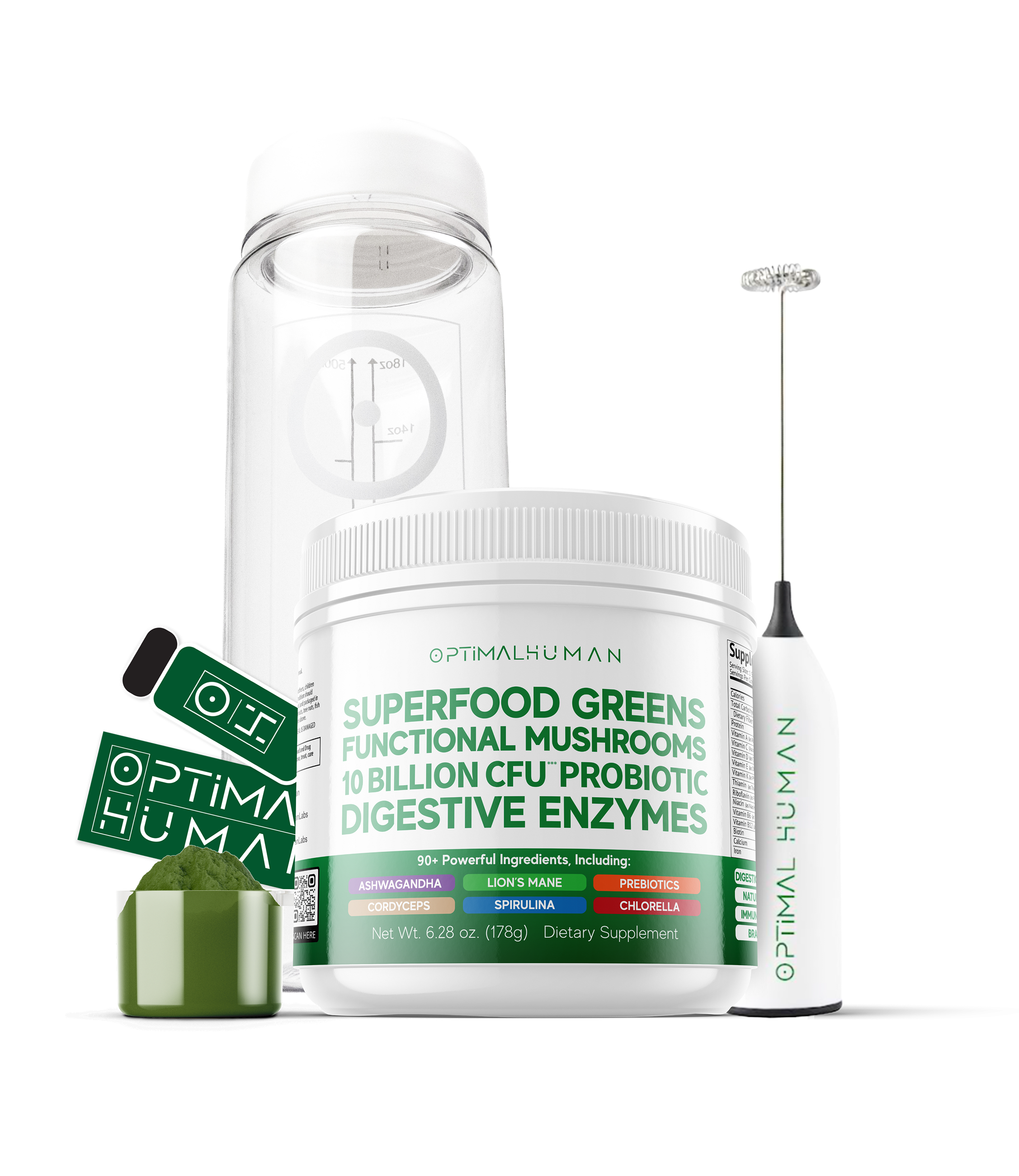 Optimal Human - Superfood Greens